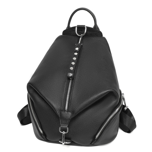 Anti-theft Backpacks 100% Genuine Leather