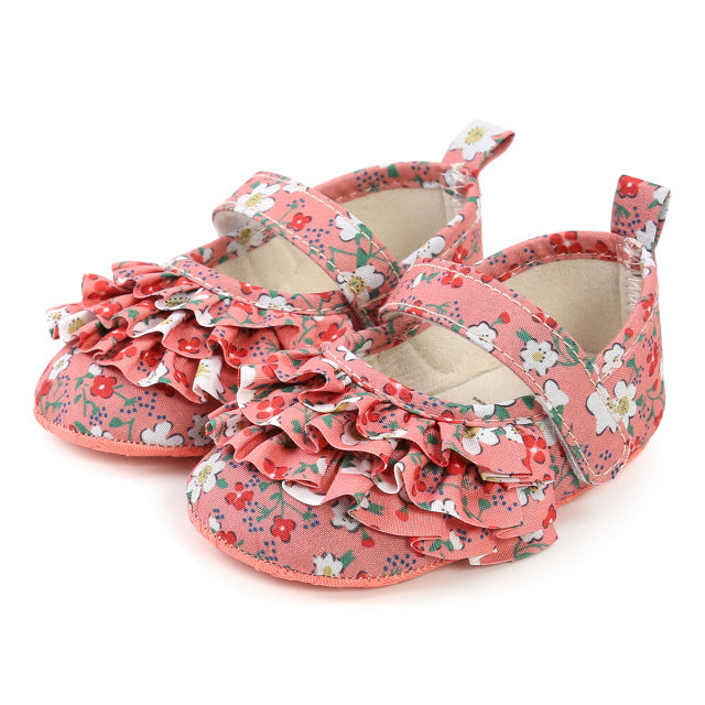 Baby Girls Cotton Shoes Retro Spring Autumn