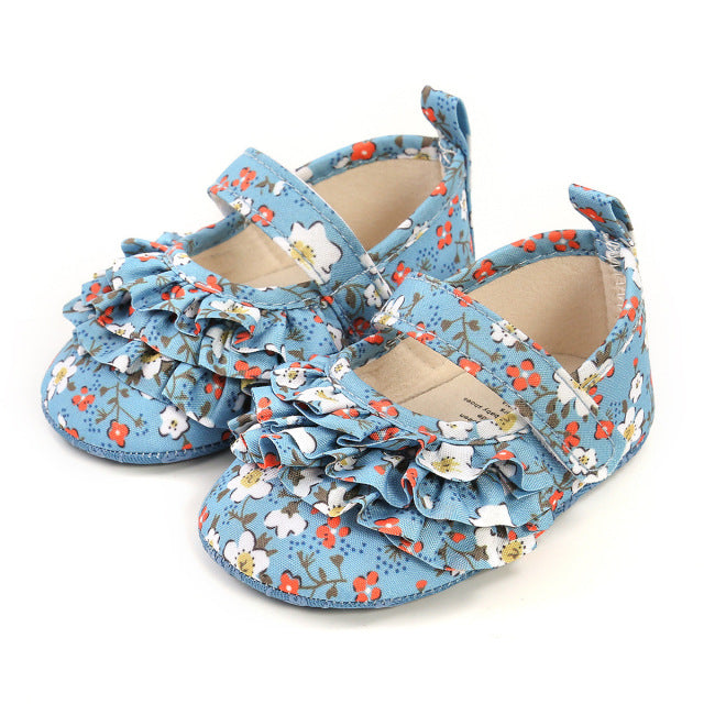 Baby Girls Cotton Shoes Retro Spring Autumn