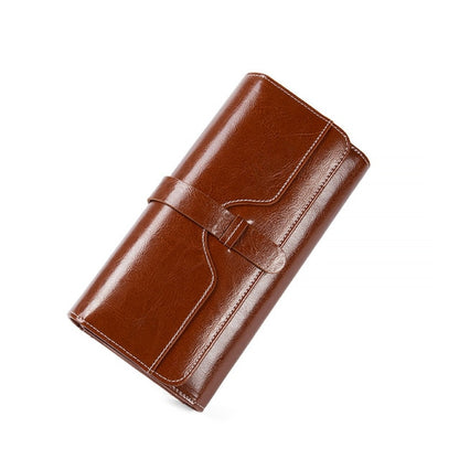 Genuine Leather Wallet Long