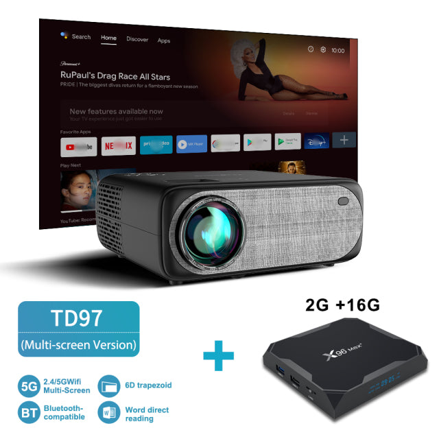 ThundeaL Full HD Projector 1080P Android