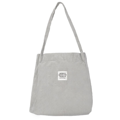 Reusable Canvas Shoulder Tote Bag