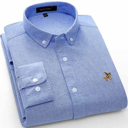 Cotton Shirts For Men Oxford Long