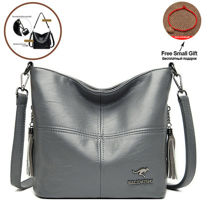 Luxury Handbag Large Capacity Leather Cross Body