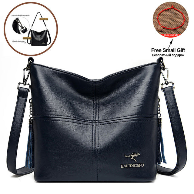 Luxury Handbag Large Capacity Leather Cross Body