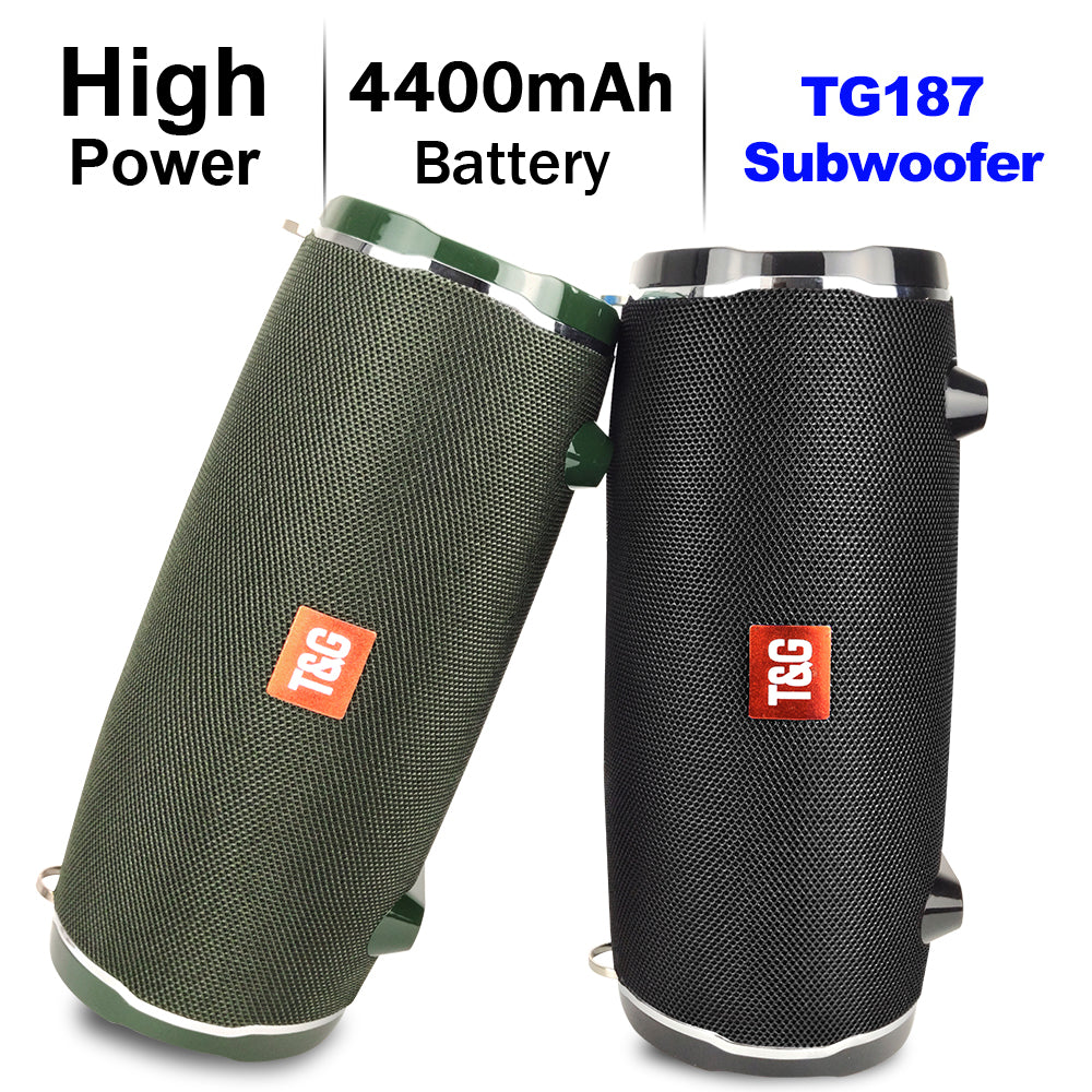 High power wireless portable speaker