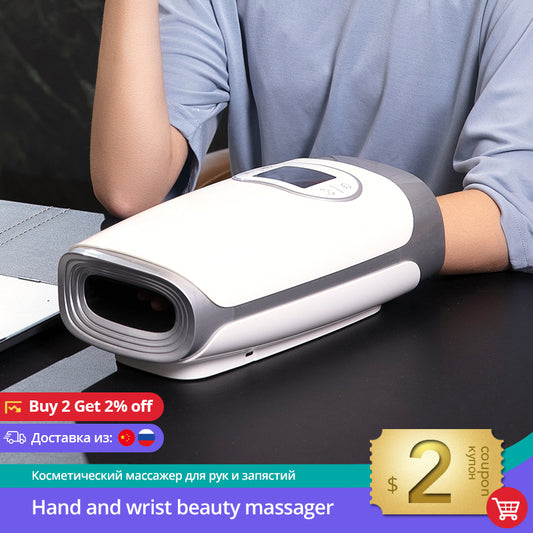 Electric Hand Massage Device Heat Air Compression