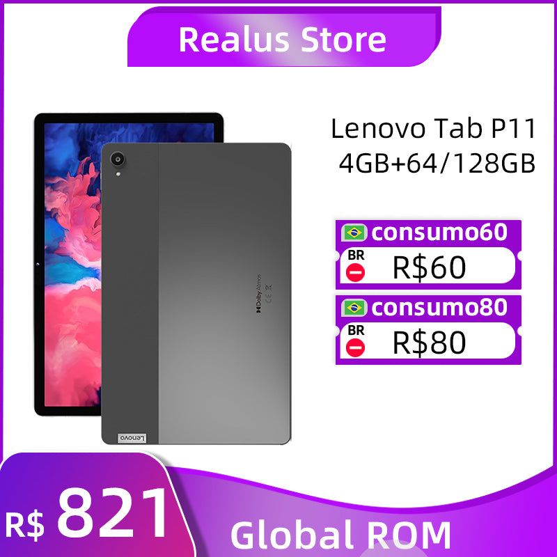 Lenovo Tab P11 Tablet Global Firmware Xiaoxin Pad