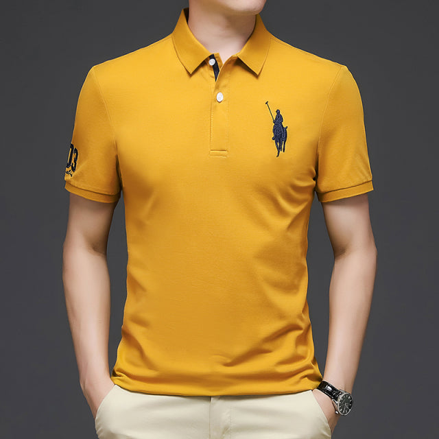 Embroidery Polo Shirts Trendy