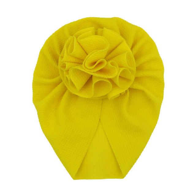 Cute Flower Baby Hat Toddler Turban Infant Head