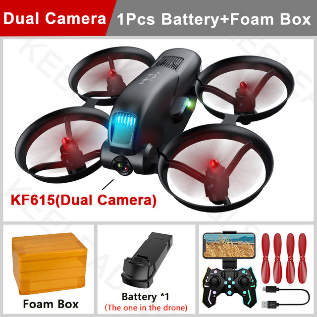 Mini Drone with 4K HD Dual Camera