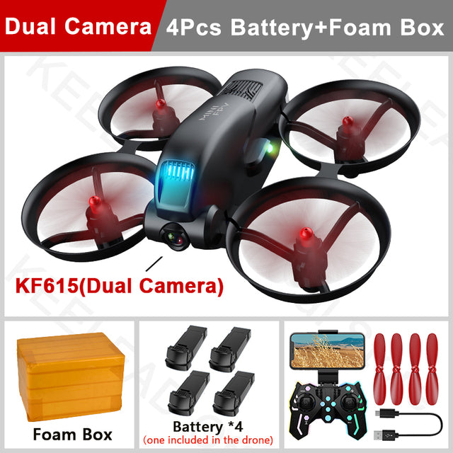 Mini Drone with 4K HD Dual Camera