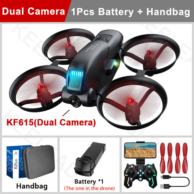 Mini Drone with 4K HD Dual Camera