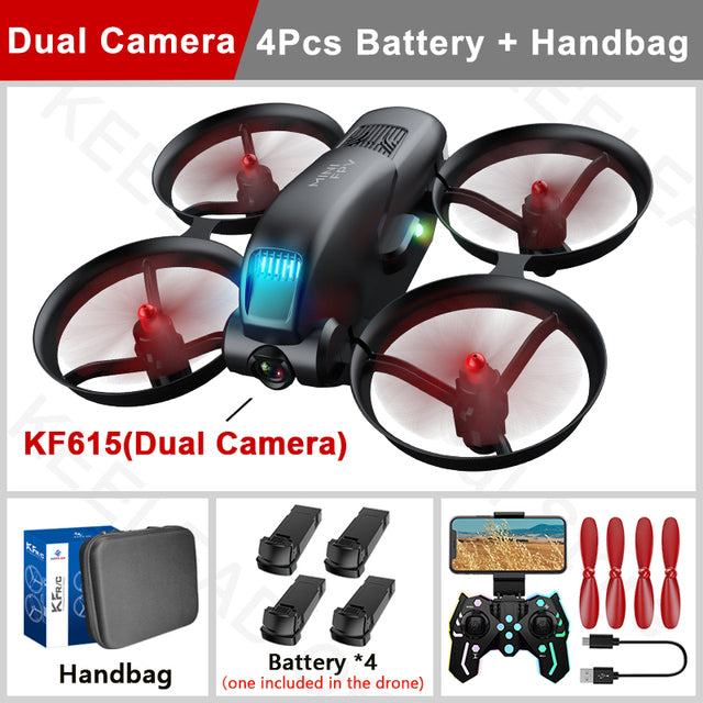 Mini Drone with 4K HD Dual Camera