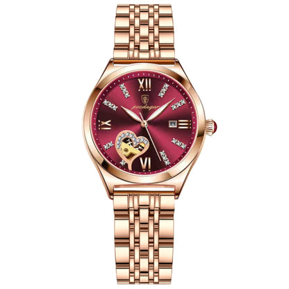 Fashion Rose Gold Stainless Stain  Watch