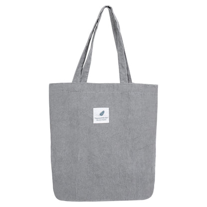 Reusable Canvas Shoulder Tote Bag