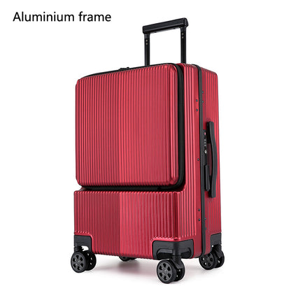 Aluminium frame trolley luggage