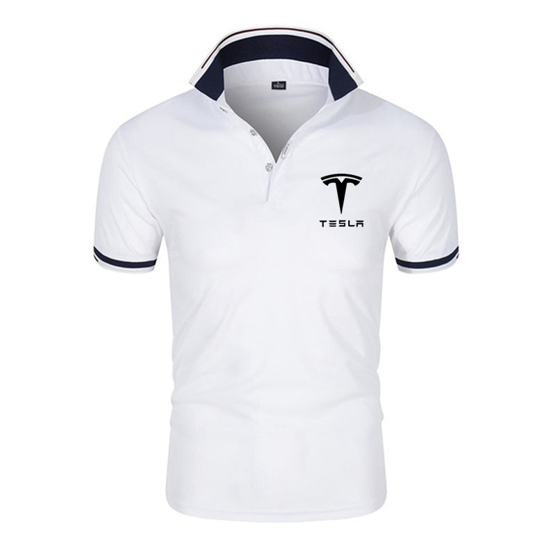 Tesla Men Polo Shirt