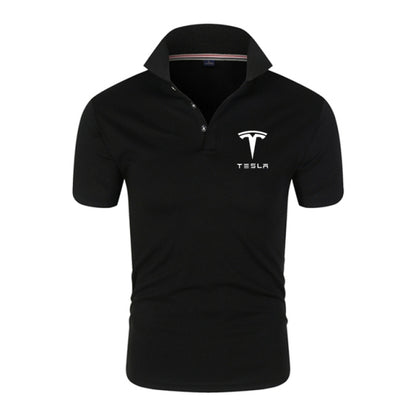 Tesla Men Polo Shirt