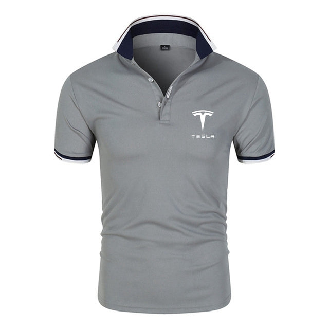 Tesla Men Polo Shirt