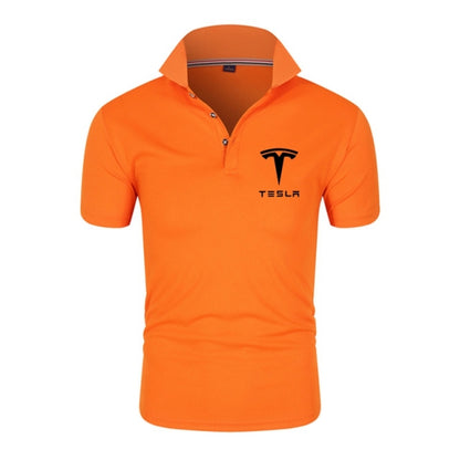 Tesla Men Polo Shirt