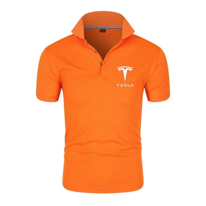 Tesla Men Polo Shirt