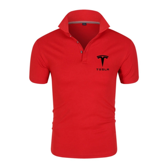 Tesla Men Polo Shirt