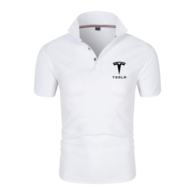 Tesla Men Polo Shirt