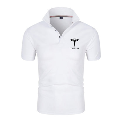 Tesla Men Polo Shirt