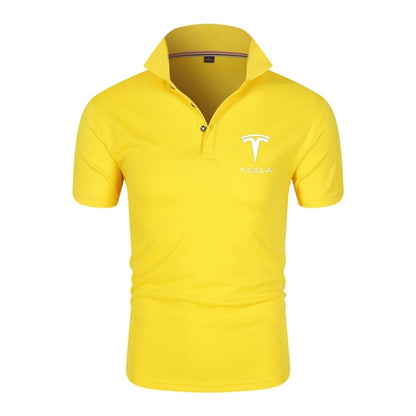 Tesla Men Polo Shirt