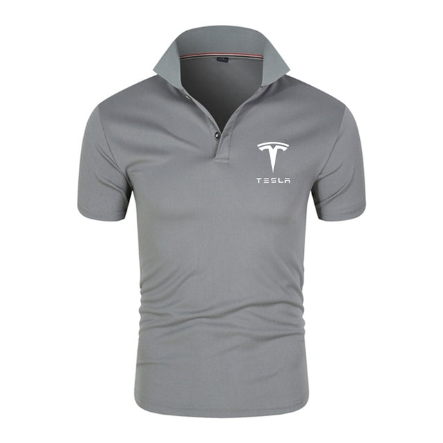 Tesla Men Polo Shirt