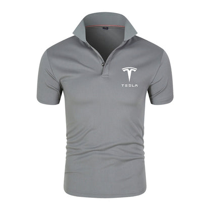 Tesla Men Polo Shirt