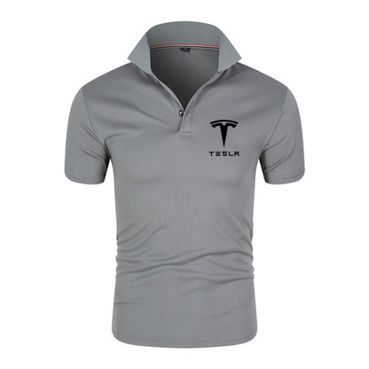 Tesla Men Polo Shirt