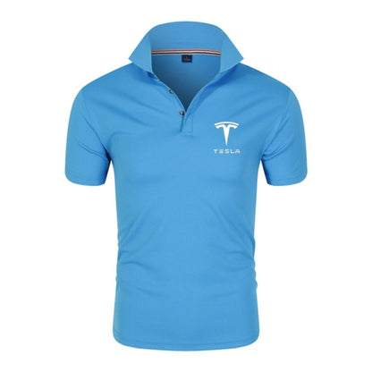 Tesla Men Polo Shirt