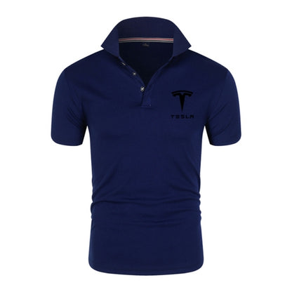 Tesla Men Polo Shirt