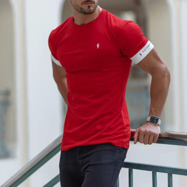 High Quality Men T-Shirt Summer Running