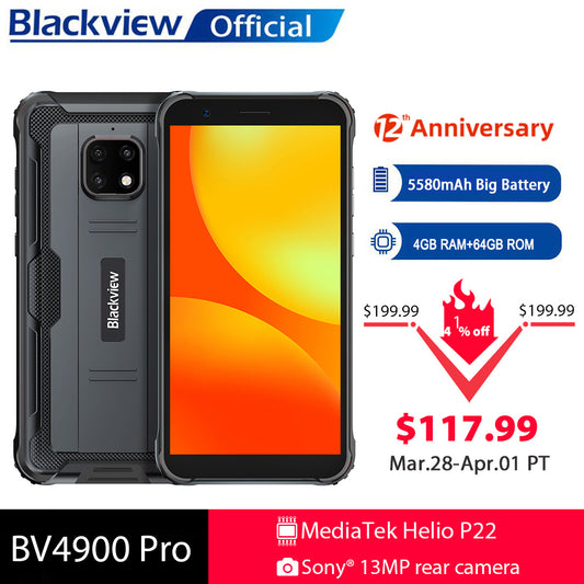 Blackview BV4900 Pro IP68 Rugged Smartphone