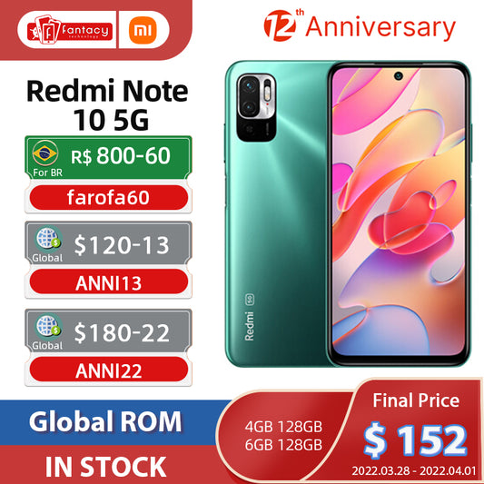 Global ROM Xiaomi Redmi Note 10