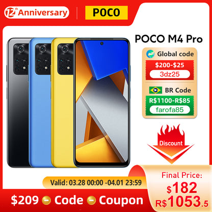 Global Version POCO M4 Pro 4G Smartphone