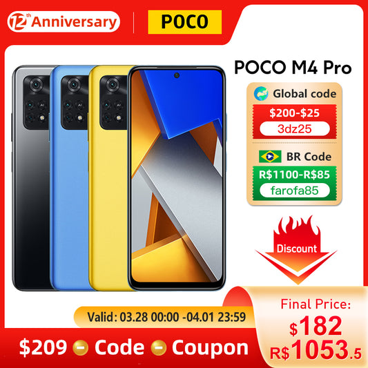 Global Version POCO M4 Pro 4G Smartphone