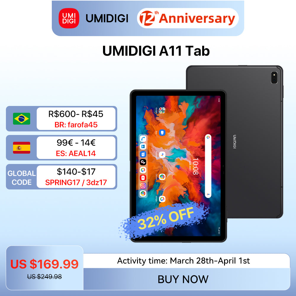 Display Mega Battery Tablet PC