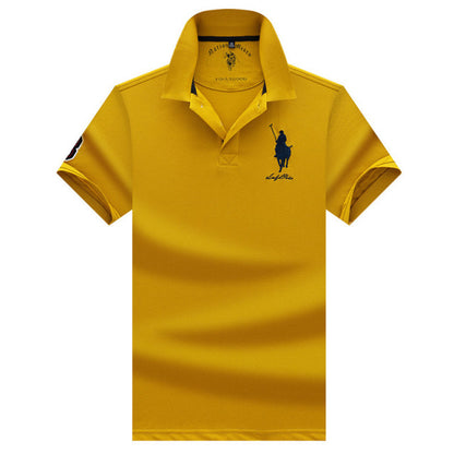 Golf Polo Shirts Top Quality Embroidery Logo Short Sleeve