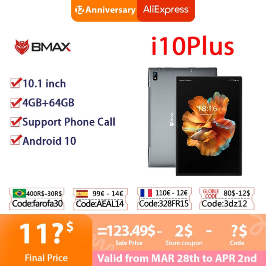 Android 10 phone call Tablet