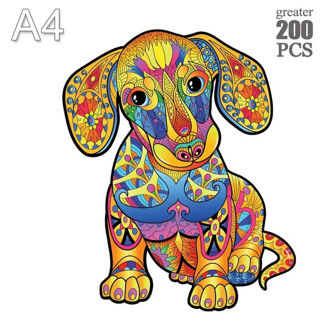 3D Animal Wooden Puzzles Jigsaw