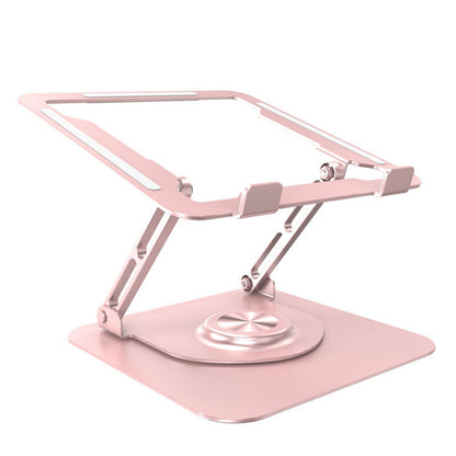 Base 360° Rotating Laptop Stand Height Adjustable