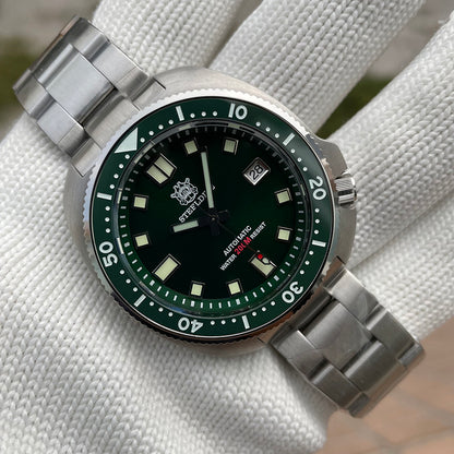 SD1970 Steeldive Brand 44MM Men NH35 Dive Watch with Ceramic Bezel