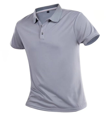 Polo Shirt Casual Solid Short Sleeve