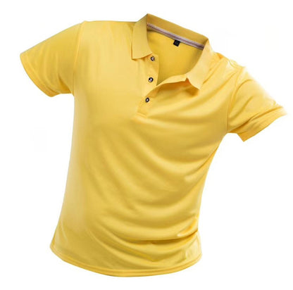 Polo Shirt Casual Solid Short Sleeve