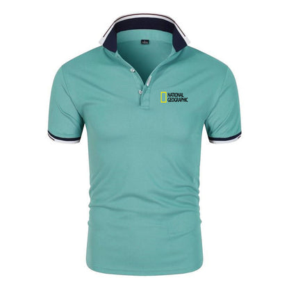 Short Sleeve Polo Shirts Casual