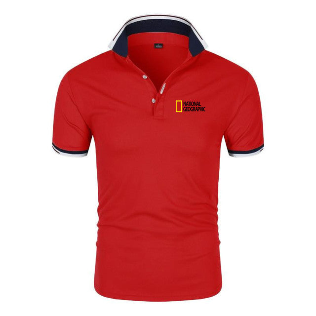 Short Sleeve Polo Shirts Casual